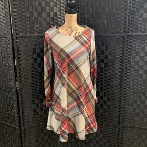 Plaid dress -size 12